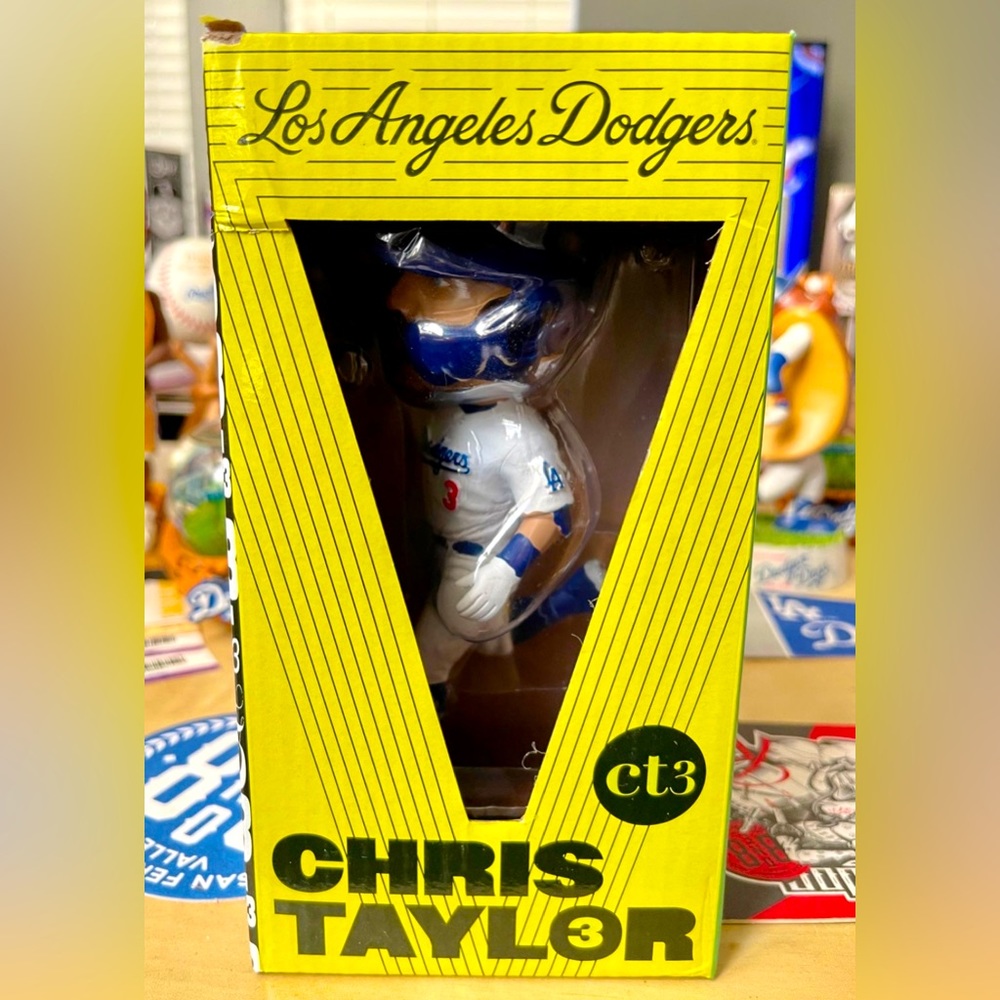 Chris Taylor CT3 Dodger Bobblehead